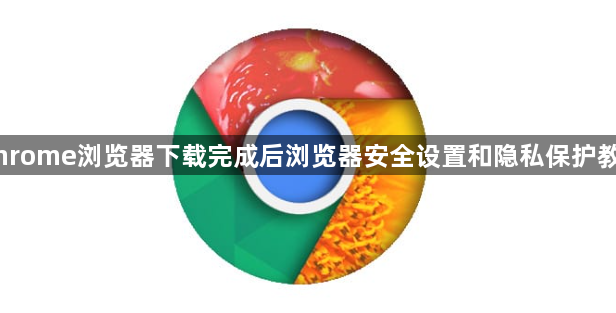 Chrome浏览器下载完成后浏览器安全设置和隐私保护教程1