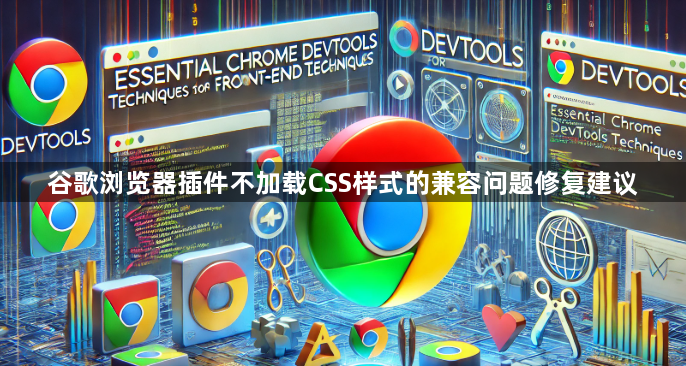 谷歌浏览器插件不加载CSS样式的兼容问题修复建议1