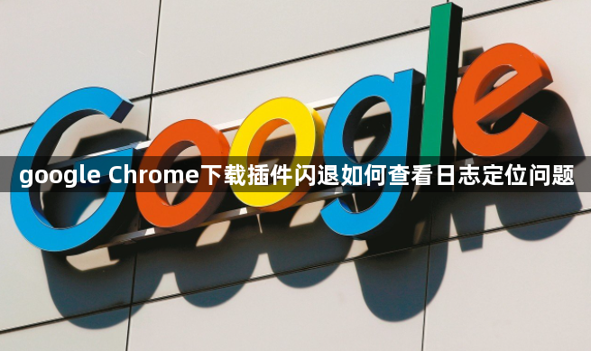 google Chrome下载插件闪退如何查看日志定位问题1