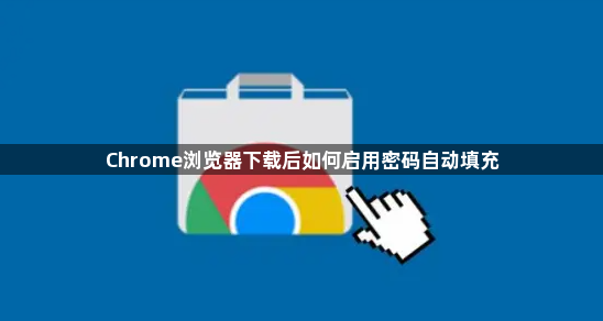 Chrome浏览器下载后如何启用密码自动填充1